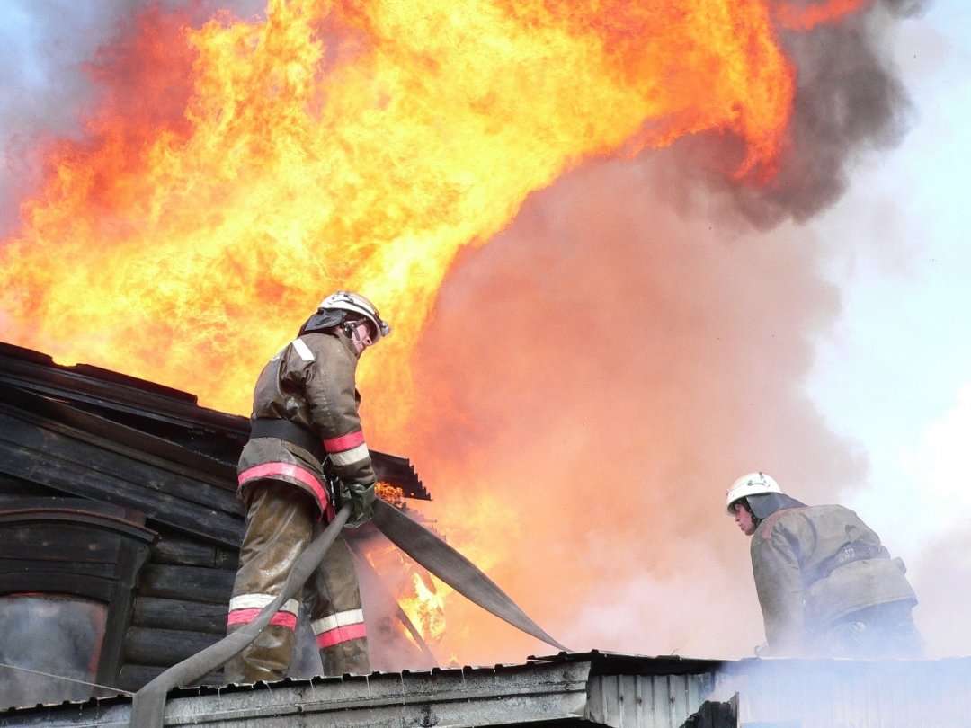 Пожар в садовом доме в городском округе Сергиево-Посадский
