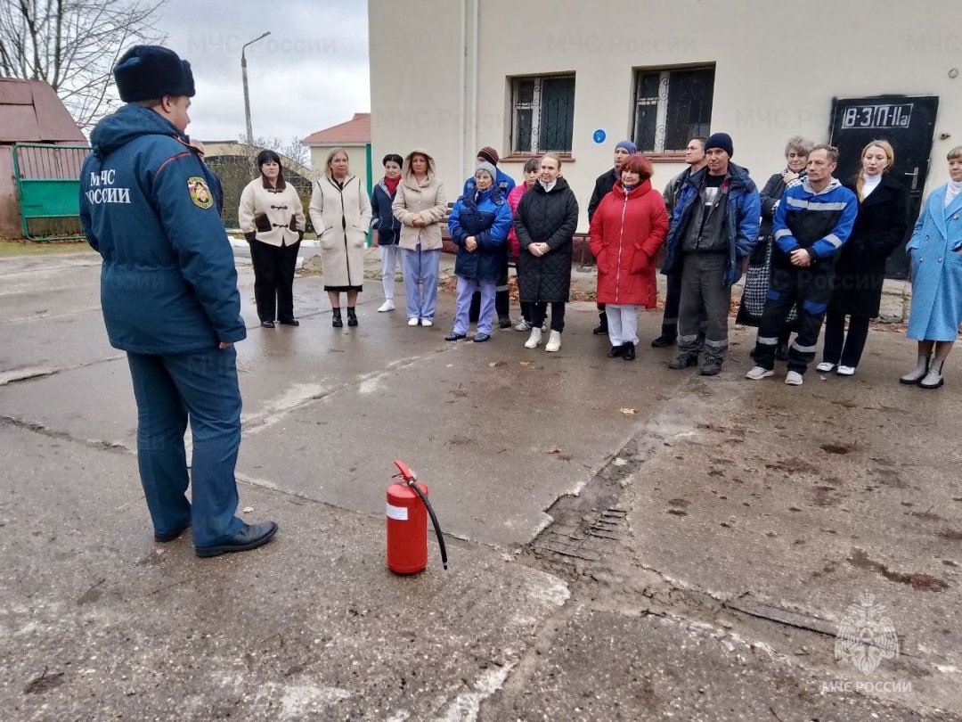 Инспекторы ГПН провели инструктаж в санатории "Буран" Сергиева Посада